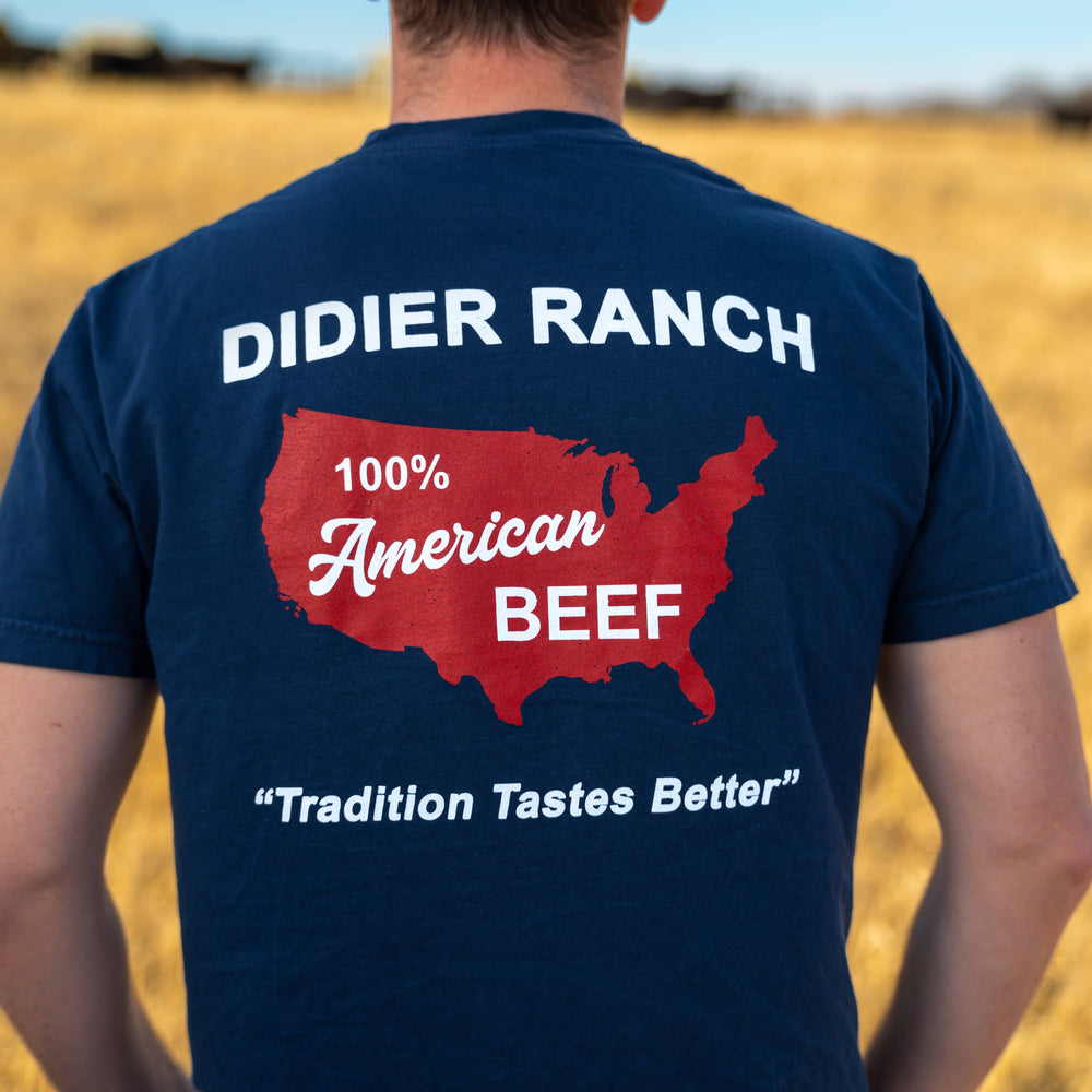 The American Beef Tee - Navy